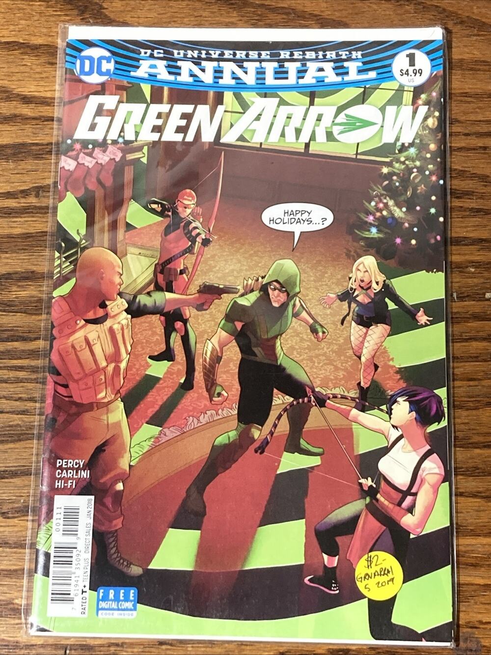 Green Arrow Annual (2018) #1 - Jamal Campbell Cover - DC